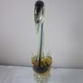 Murano / Venetian Blue & Amber  Sommerso Glass Swan / Duck Figurine Image 4