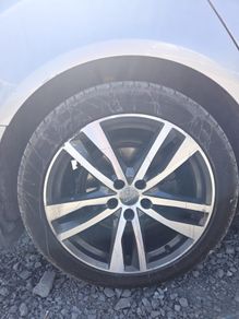 Audi A6 genuine alloys - damaged/repairable