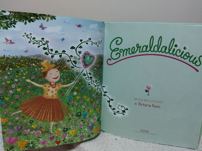 Emeraldalicious children,s hardback Story book