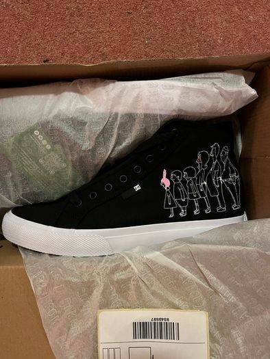 Hi tops Bob's Burgers