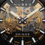 Nubeo Deimos Mechanical Deep Gold Watch. Image 2