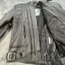 Belstaff Black Leather Motorcycle Jacket 40 - VIntage Cafe Racer Image 7