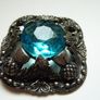 Huge vintage Scottish Celtic brooch 5.8cm Image 3