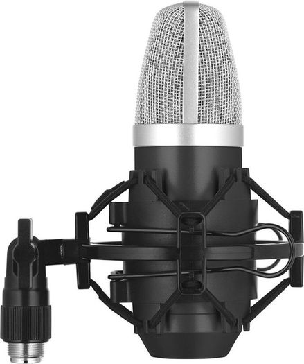 Professional USB Studio Condenser Microphone, incl Shock Mount