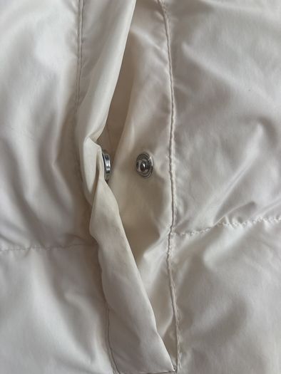 Cream Trapstar Puffer Jacket Medium