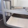 Snuzpod 3 Bedside Crib Grey and Mattress and Accessories Image 4