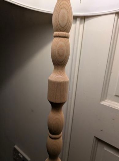 Brand new floor lamp with shade