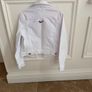Girls White Denim Tommy Hilfiger Jacket Image 4