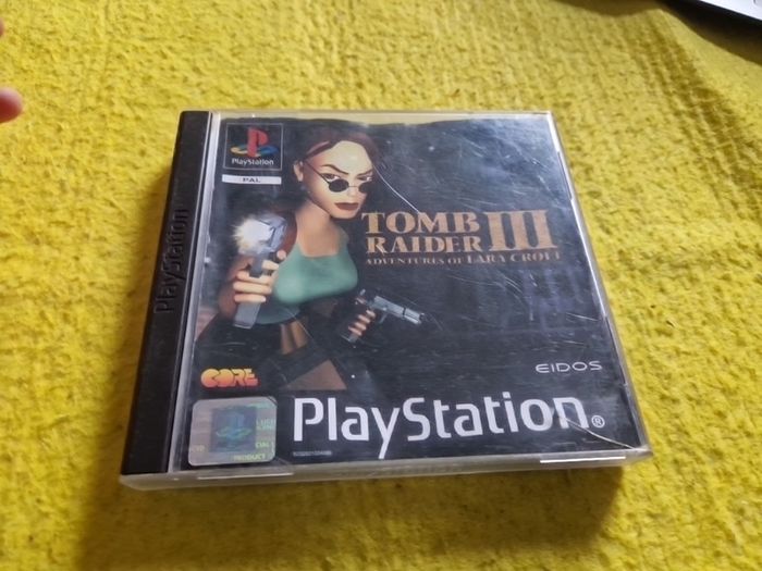 Tomb Raider III 3 PlayStation1 Ps1 PlayStation2 Ps2 games Original
