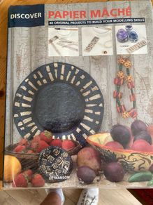 Papier Mache Book . 40 projects to make.