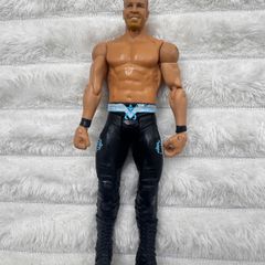 WWE Christian WrestleMania 26 Mattel Wrestling Action Figure something sounds like a rattle Inside Used Please see photos
