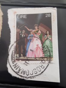 Ireland 1981 Rose of Tralee Commemorative Stamp -Eire 28p (Used)