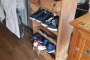 Mexican pine wine rack/ shoe rack