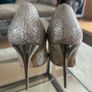 Jimmy Choo Metallic Silver Heels Image 6