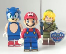 Nintendo + Video Game Minifigures