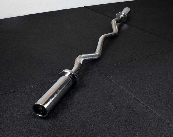 EZ Curl bar + weight bundle (68kg)