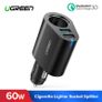 Ugreen QC 3.0 Car Quick Charger Adapter Car Cigarette Lighter Splitter 60W Dual USB (Brand New/Warranty) Image 2