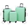 Hardcase Trolley Set 3 pcs Mint ABS Image 8