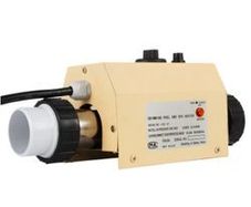 Swimming Pool Heater 2KW 220V SPA Electric Water Heater Pump 48mm 50mm Pool Equipment Water Heater Thermostat