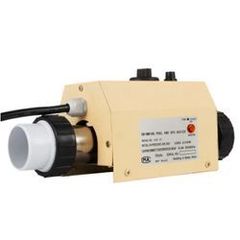 Swimming Pool Heater 2KW 220V SPA Electric Water Heater Pump 48mm 50mm Pool Equipment Water Heater Thermostat