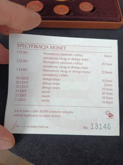 prototype of the Rzeczpospolita Euro Coin Collection