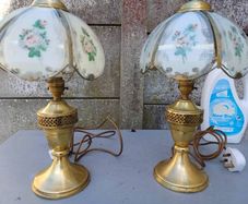 Vintage Brass Table Lamps