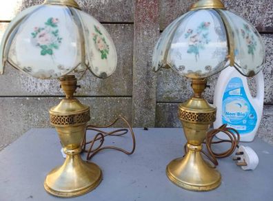 Vintage Brass Table Lamps