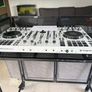 White Denon Prime 4+ with Flight case Image 2