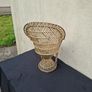 Wicker plant stand Image 3