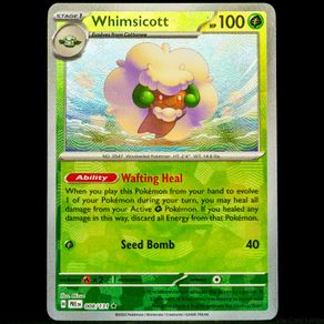 Whimsicott 008/131 Reverse Pokeball Prismatic Evolutions Pokemon Card