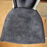 Black Velvet Dining Chairs Image 3