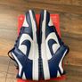 Nike Dunk Low White Midnight Navy UK12 / EU47.5 Image 5