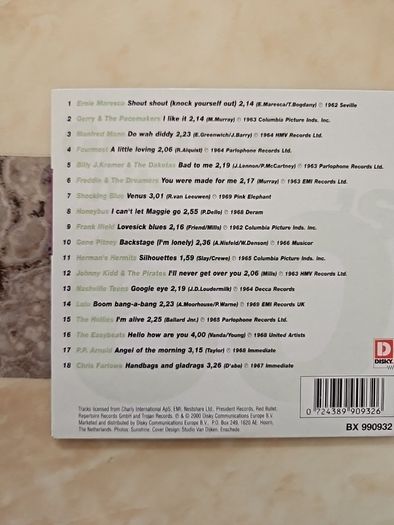 Greatest Hits Of The 60's  8CD Boxset