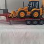 Bruder Mack Granite Truck with Low Loader & Digger Image 3