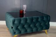 Chesterfield velvet coffe table