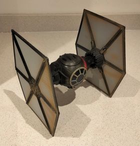 Star Wars TIE Fighter Desert Damaged