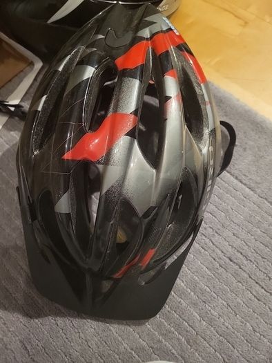 Small.to meduim size bike helmets set of 3