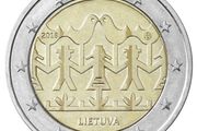 Lithuania 2 Euro Commemorative Coin 2018 - Lithuanian Song and Dance Celebration. UNCIRCULATED