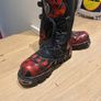 Vintage New Rock Flame Boots  Original 90s Pair Image 5