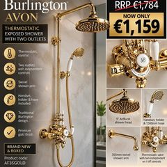 Burlington Avon Thermostatic Shower Kit