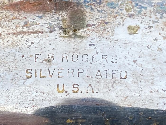F. B. Rogers USA Silver Plated dish
