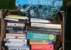 3 boxes of books