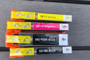 Set of Compatible Canon 580/581 Colour Ink Cartridges