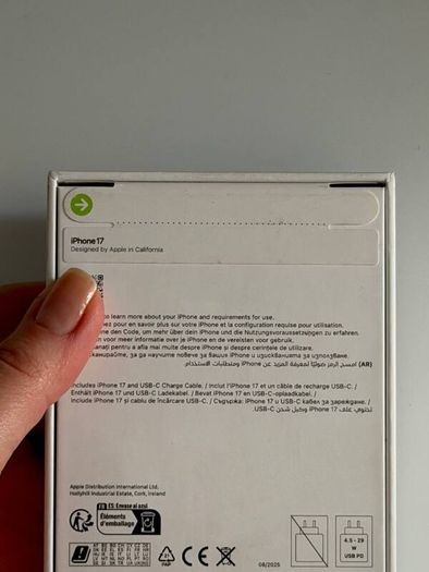 iPhone 17 256GB Black - Brand New / Sealed / Unopened