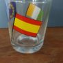 Fabulous Rare Boyne Valley Honey EU Flags Glass featuring Spain & Ireland ( But the Irish Flag is Wrong!) Image 4