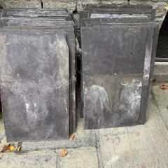 Natural slate roof tiles