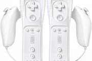 2-Pack Wii Remote Plus with Built-in MotionPlus gyroscope, Compatible with all original Wii Remote accessories, Wii Controller for Wii/Wii U
