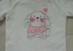 Girls pyjama top only