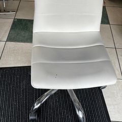 White manicure and pedicure chair