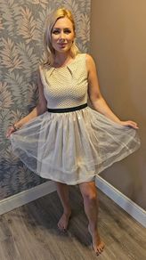 Fashion Women's Mesh dress 6-10